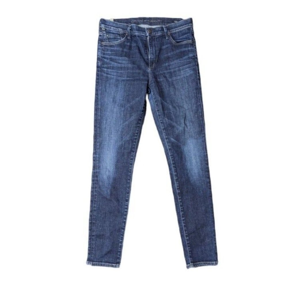 Citizens of Humanity Rocket High Rise Women's Skinny Jeans Size 31 Dark Blue